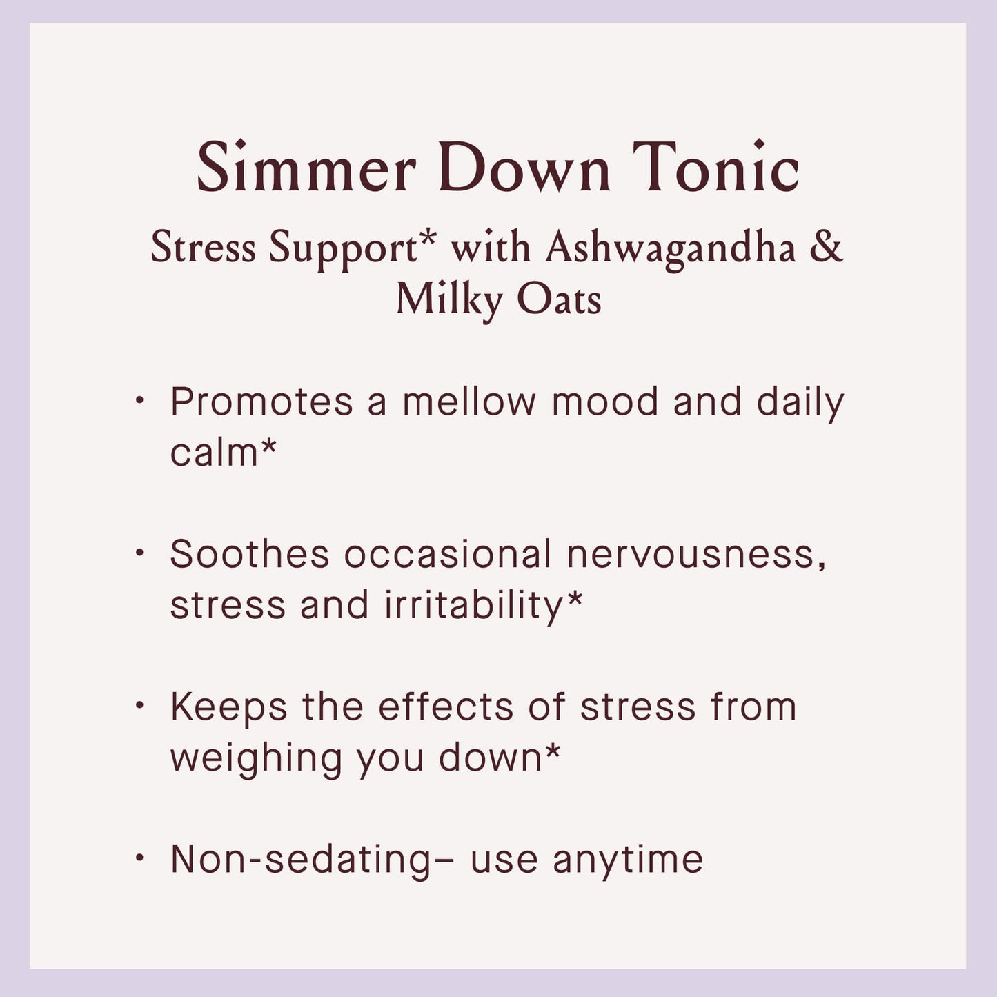Simmer Down Tonic Case