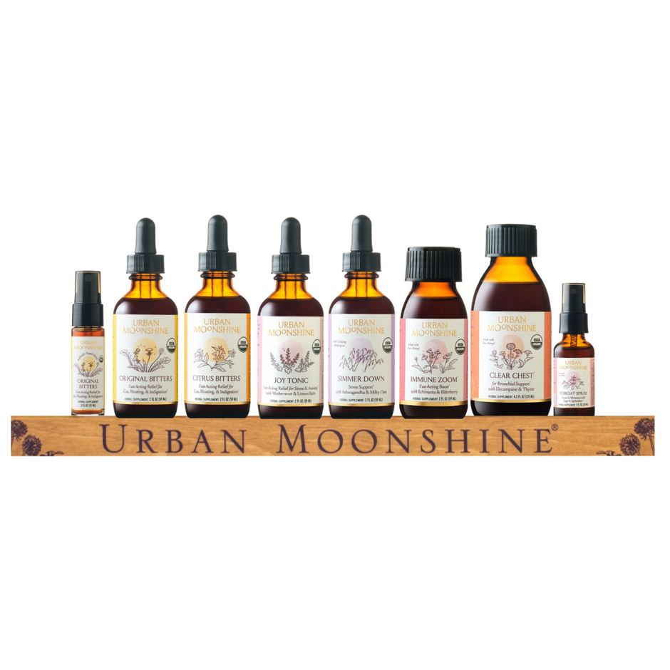 Urban Moonshine Shelf Display - Small (11")